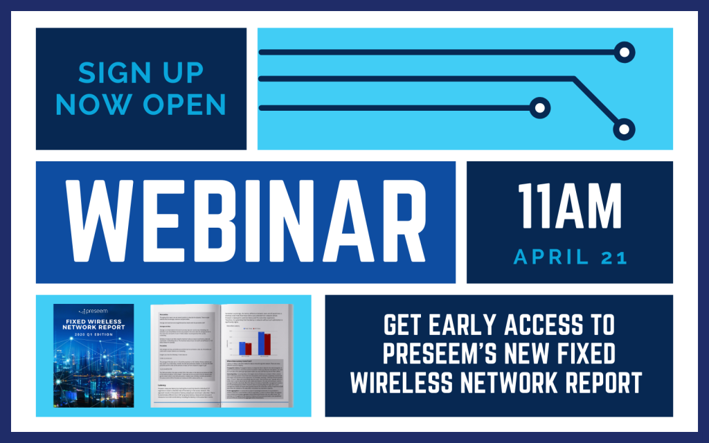 New Integration Promo image for Fixed Wireless Network Report webinar