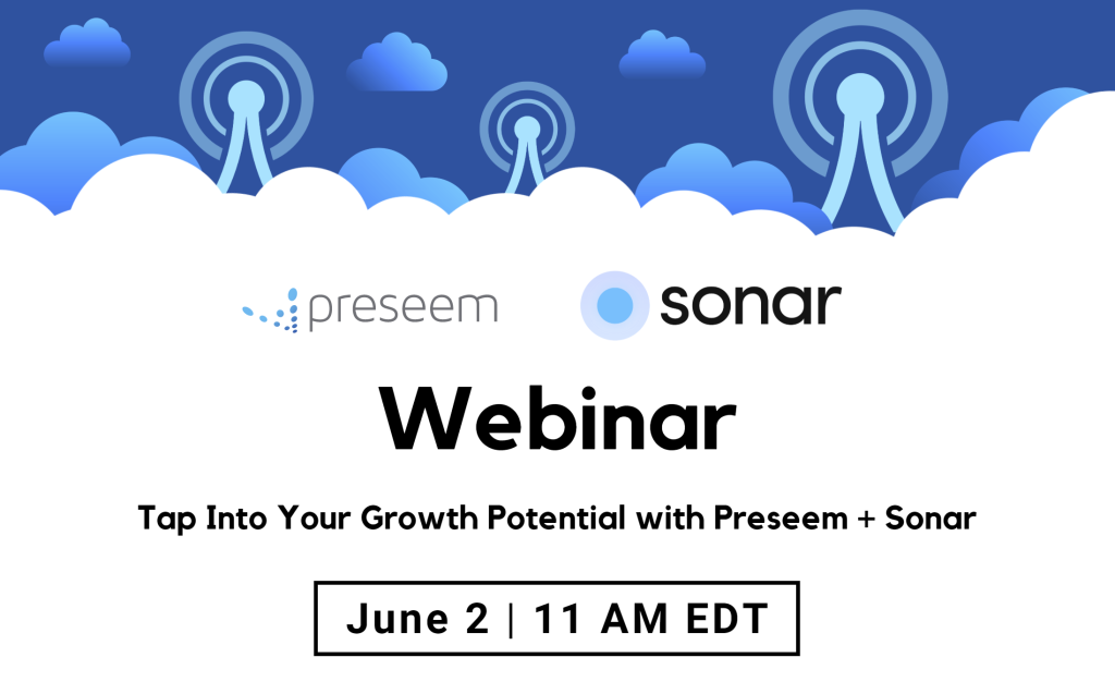 Preseem and Sonar Webinar cover image
