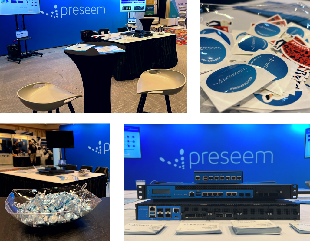 The Details of Preseem's booth at WISPAPALOOZA 2021
