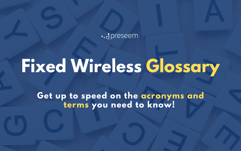 Fixed Wireless Glossary blog title image