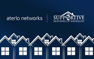 Aterlo Networks Employees Raise Over $4,000 for Supportive Housing of Waterloo