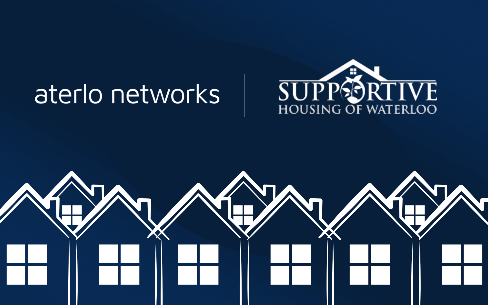 Aterlo Networks donates to Supportive Housing of Waterloo
