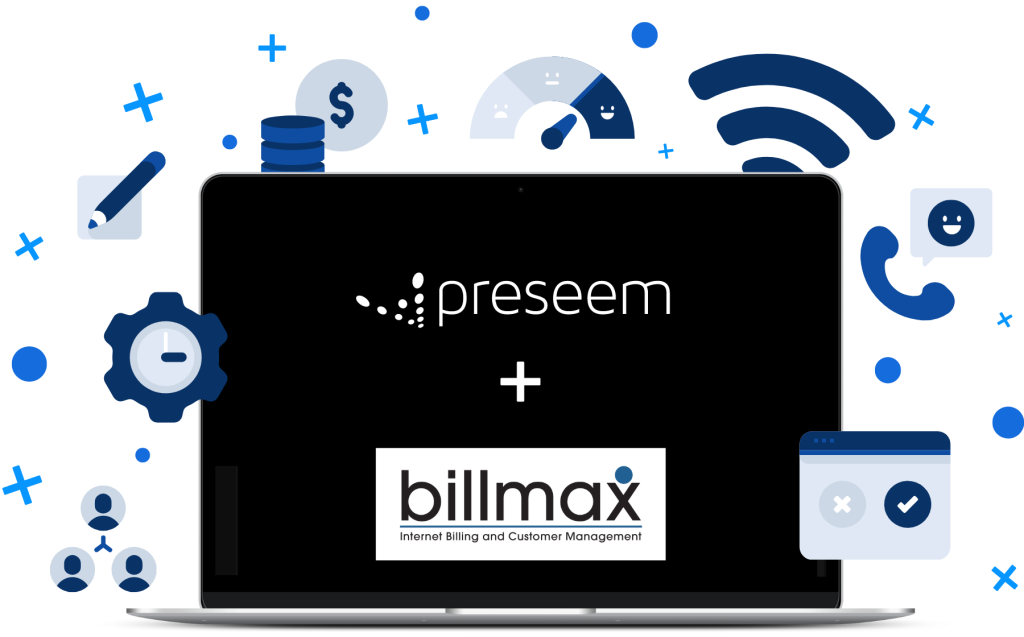 Preseem Billmax Billing Integration Graphic