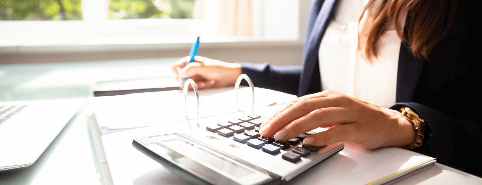 Young student working from home on laptop