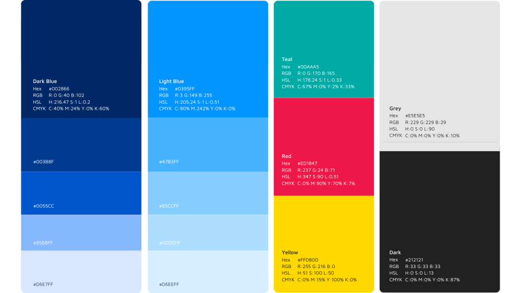 Preseem Brand Colour Guide