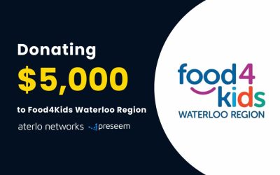 Aterlo/Preseem Donates $5,000 to Food4Kids Waterloo Region