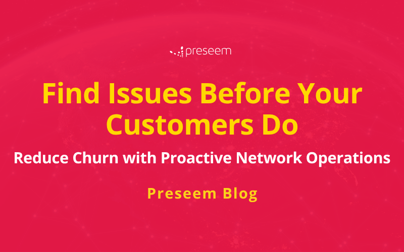 Header for blog on how to reduce churn with proactive network operations