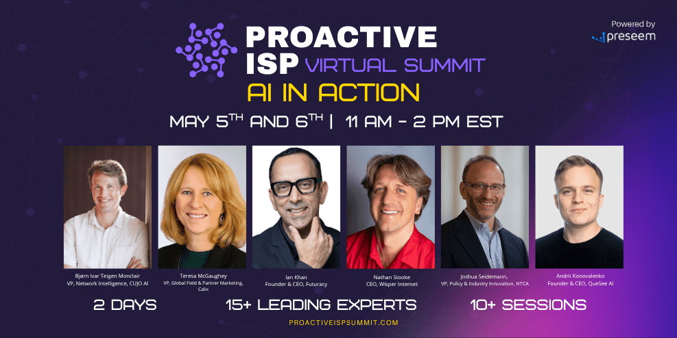 Advertisement for Proactive ISP Virtual Summit 2026